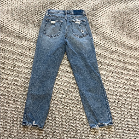 Abercrombie and Fitch The Ankle Straight Ultra High Rise Curve Love Size 27 / 4R - Picture 4 of 6